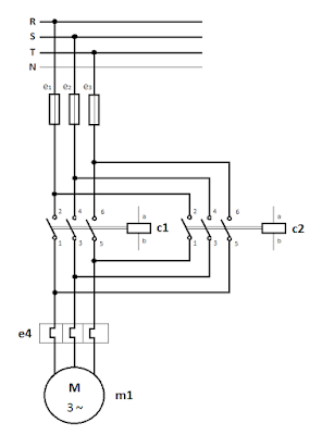 Electro-Magnetic World: Forward / Reverse start of 3-phase AC motor