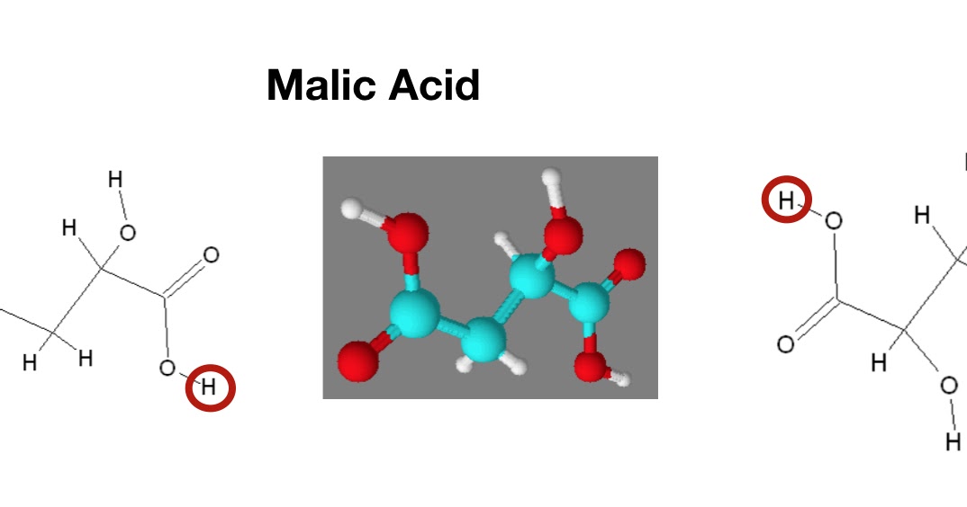 EnoViti: Malic Acid in Grapes: Part 2 Chemical Structure and pKa