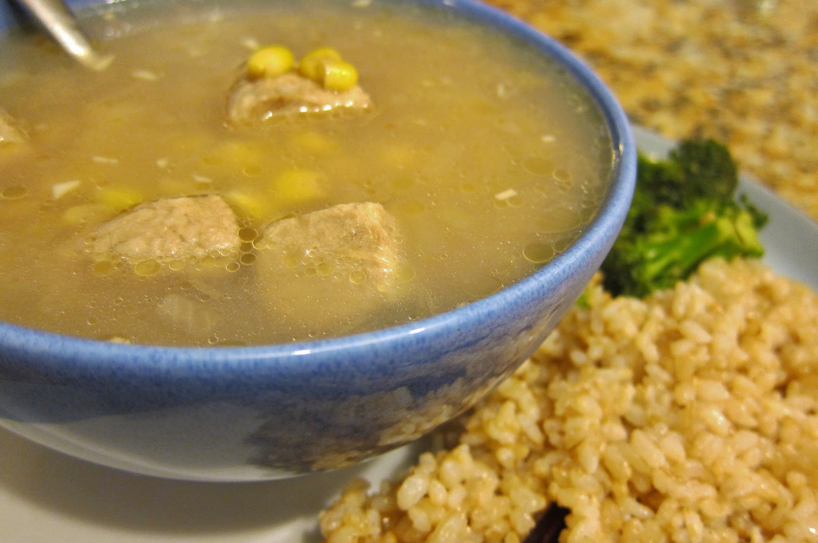 The Vegan Chronicle: Chicken-Ginseng Soup