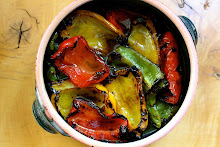 Grilled Balsamic Marinated Peppers