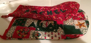 Ones I Did Earlier! Stockings Author Made in 1990s.