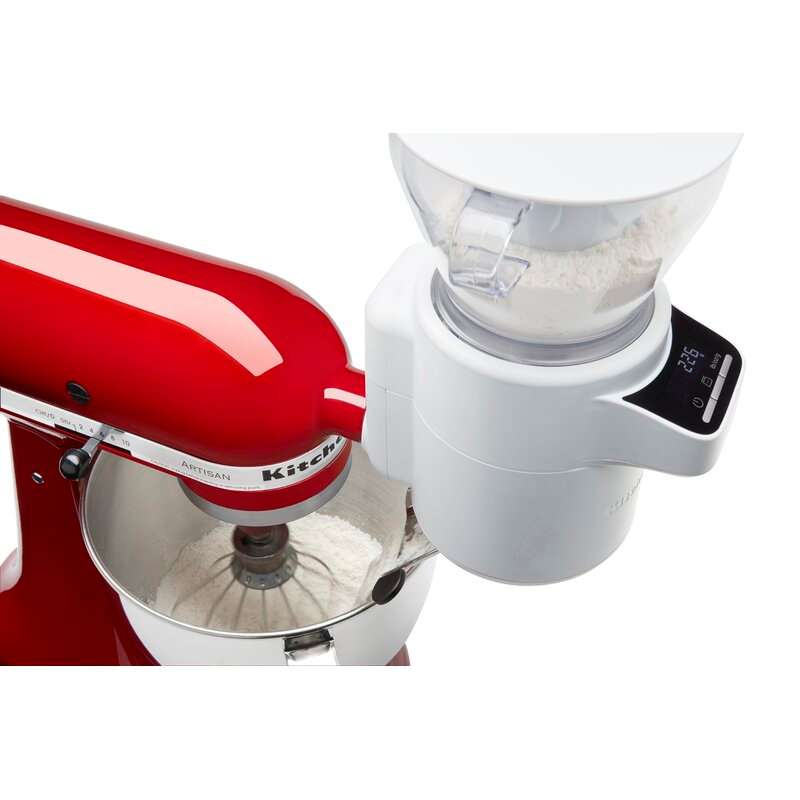 Review ﻿KitchenAid Sifter with Scale Attachment KSMSFTA Mixers