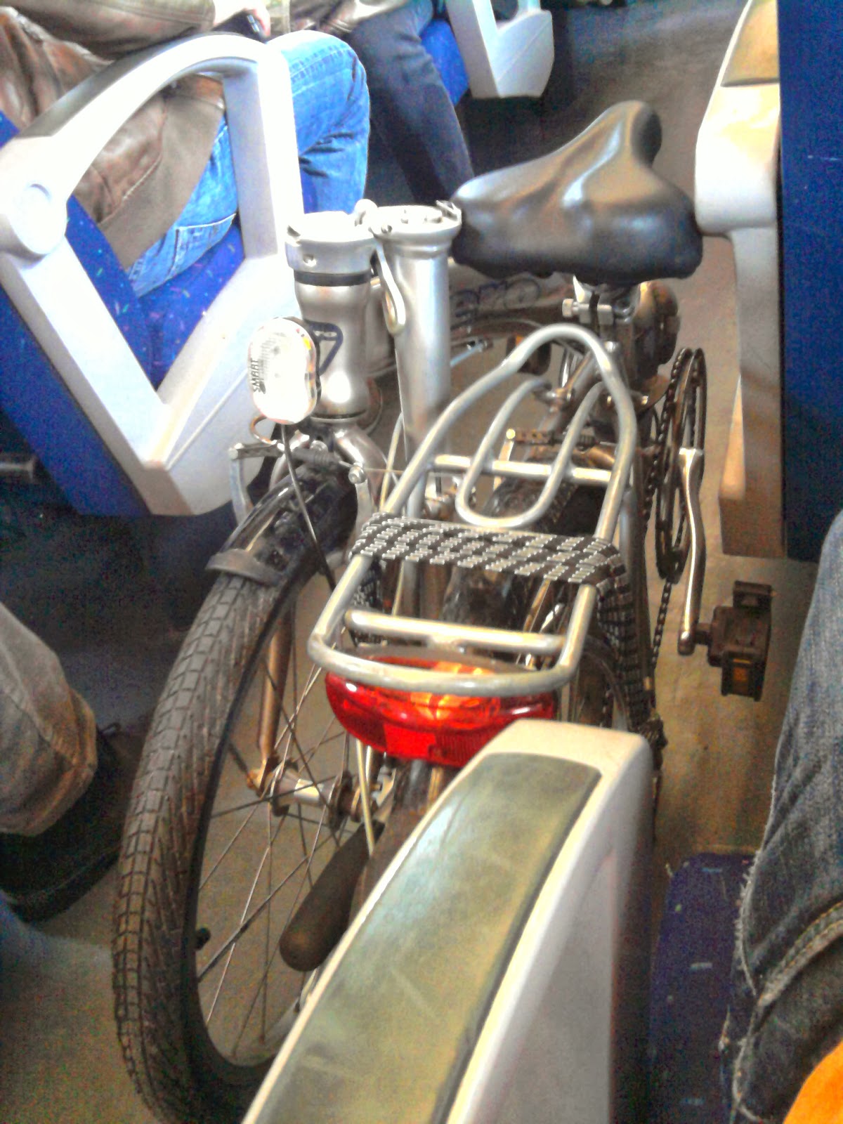 Flirten op de trein