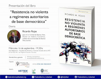 Resistencia no Violenta a Regímenes Autoritarios de Base Democrática de Ricardo Manuel Rojas