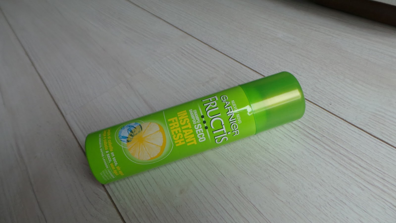 Test Shampooing sec Instant Fresh Fructis, de Garnier