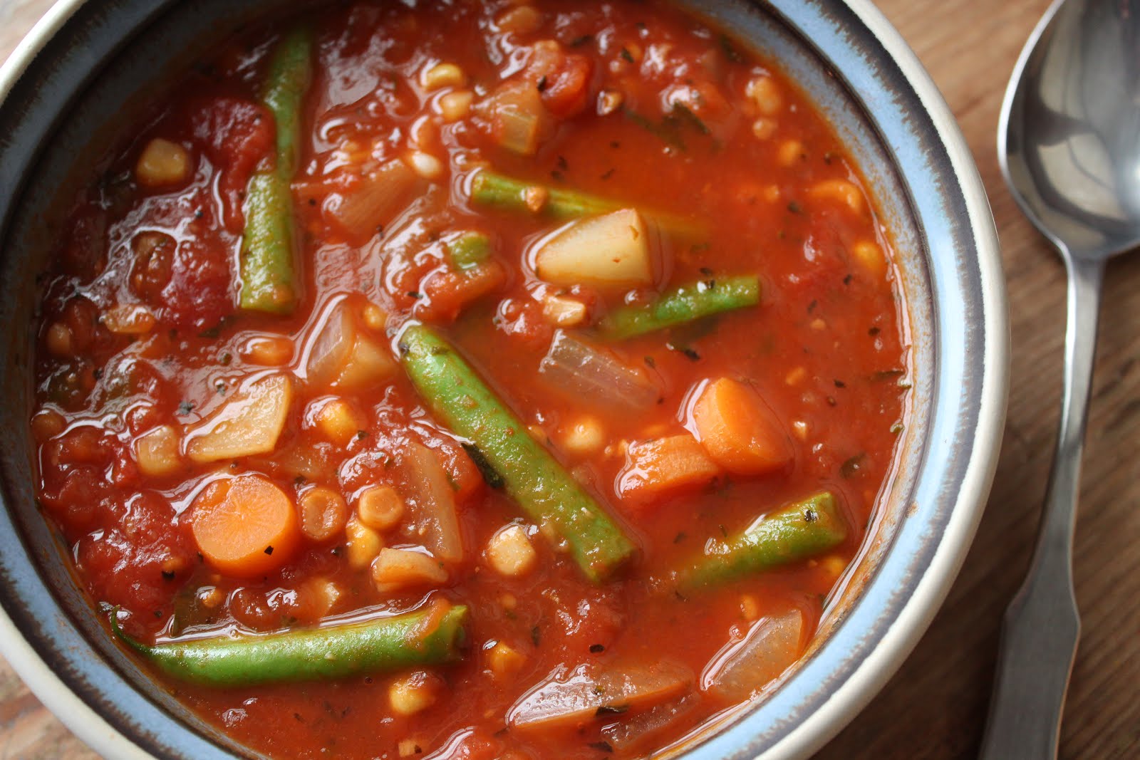 Waltham Fields Community Farm Garden Vegetable Soup