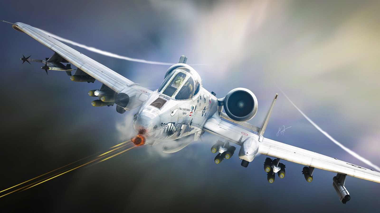 A10 Tankbuster Aircraft | Full HD Desktop Wallpapers 1080p