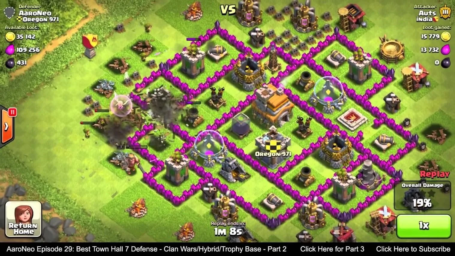 clash of clans defense strategy town hall 7
