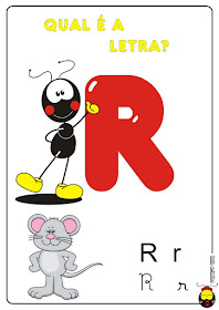 Leitura de imagens alfabeto R