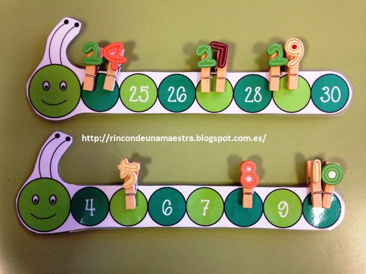 Rincón de una maestra: Las series del gusano