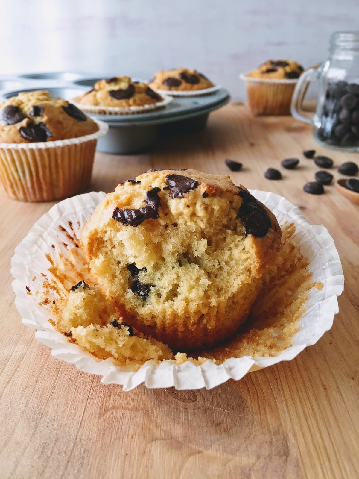 ByCookie Vanilla Chocolate chip Muffins