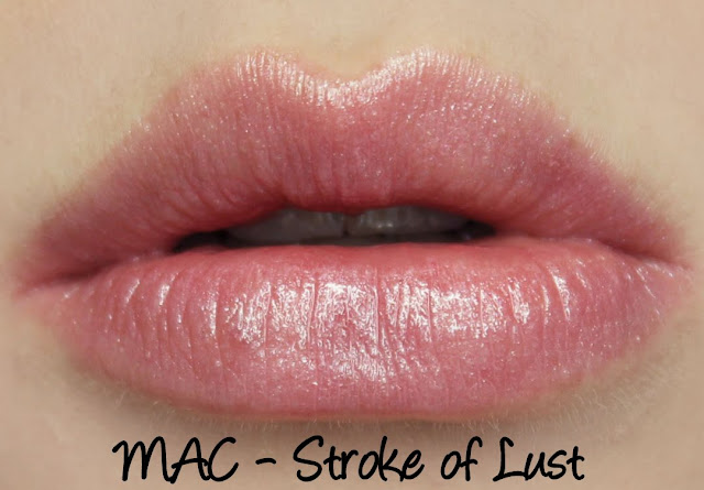 MAC Monday: Lure - Stroke of Lust Lipstick Swatches & Review