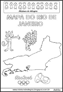 Jogos olímpicos e mapa Rio de Janeiro Jogos olímpicos e mapa Rio de Janeiro