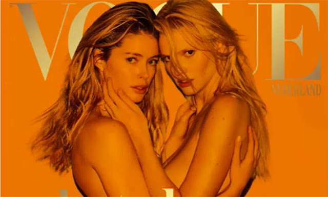 Así es la portada más erótica de Vogue