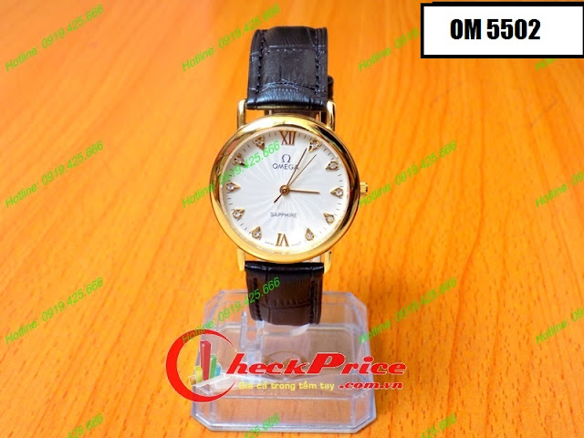 Đồng hồ dây da OMEGA 5502