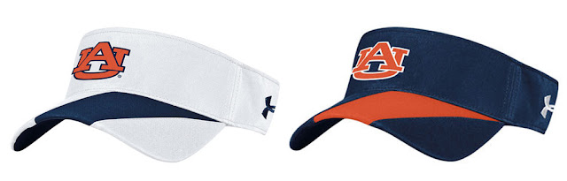 2016 Auburn Under Armour visors