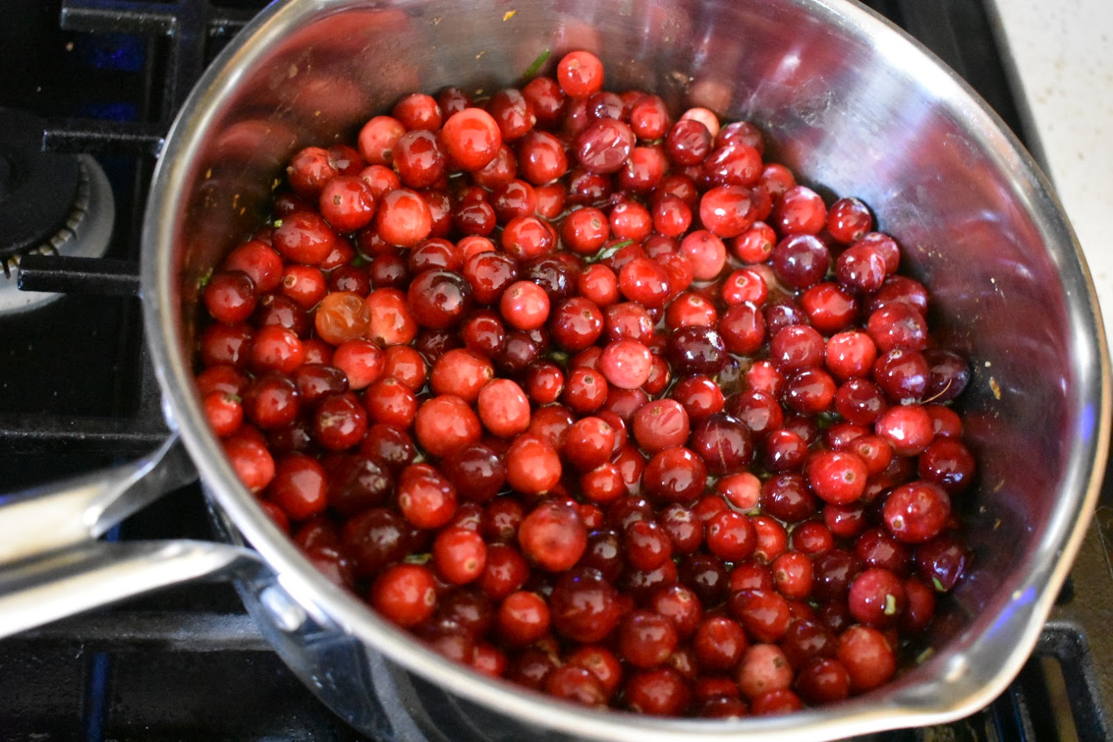 Rosemary Ginger Cranberry Sauce | Chef Jen