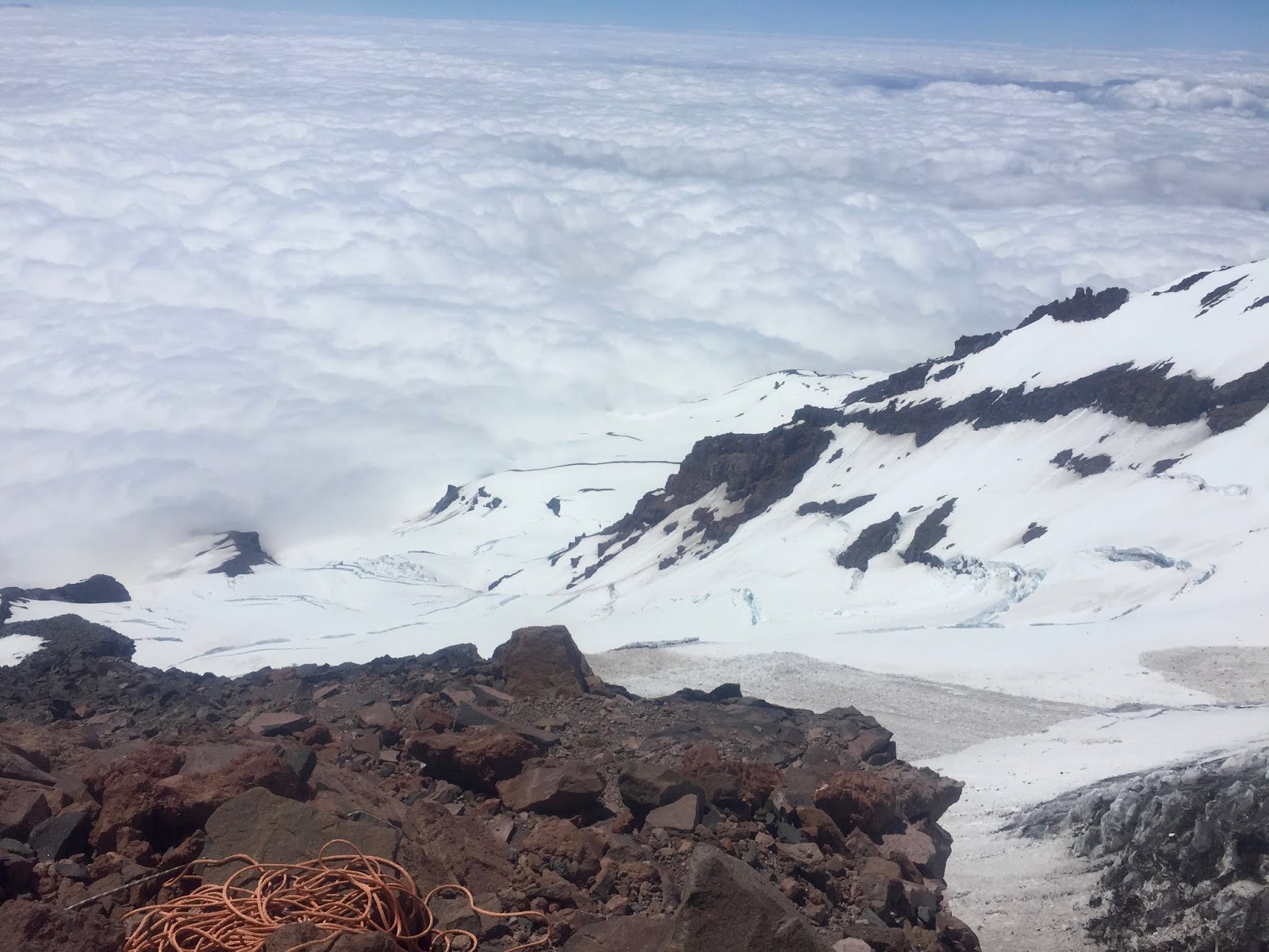Mount Rainier Climbing Kautz Glacier Report 5/26/2018