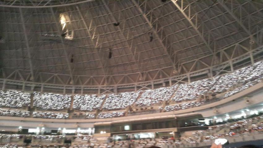 불이꺼진 고척돔 모습 | 인스티즈