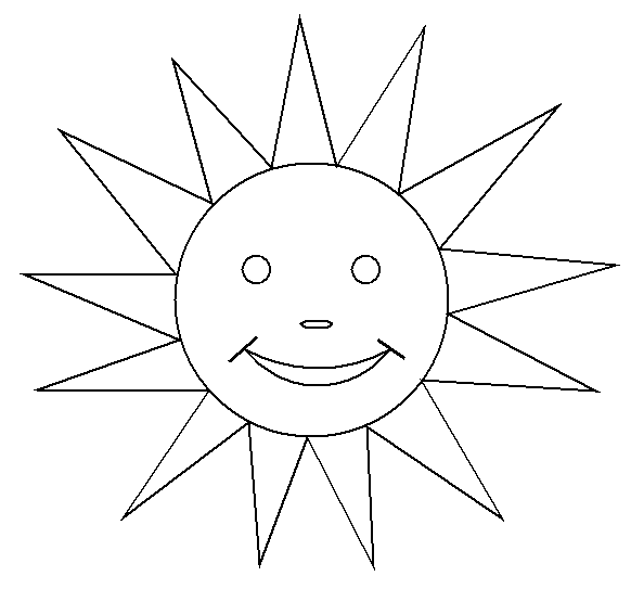 Sun Kindergarten Worksheet