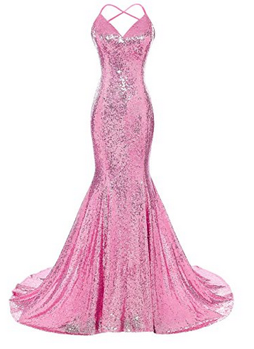 Brand Fashion Collection 24 hour: DYS Women's Sequins Mermaid Prom ...