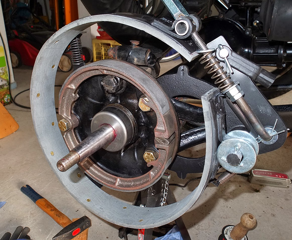 Ford Model T Touring 1923 Einbau der Rocky Mountain Brakes Teil 2