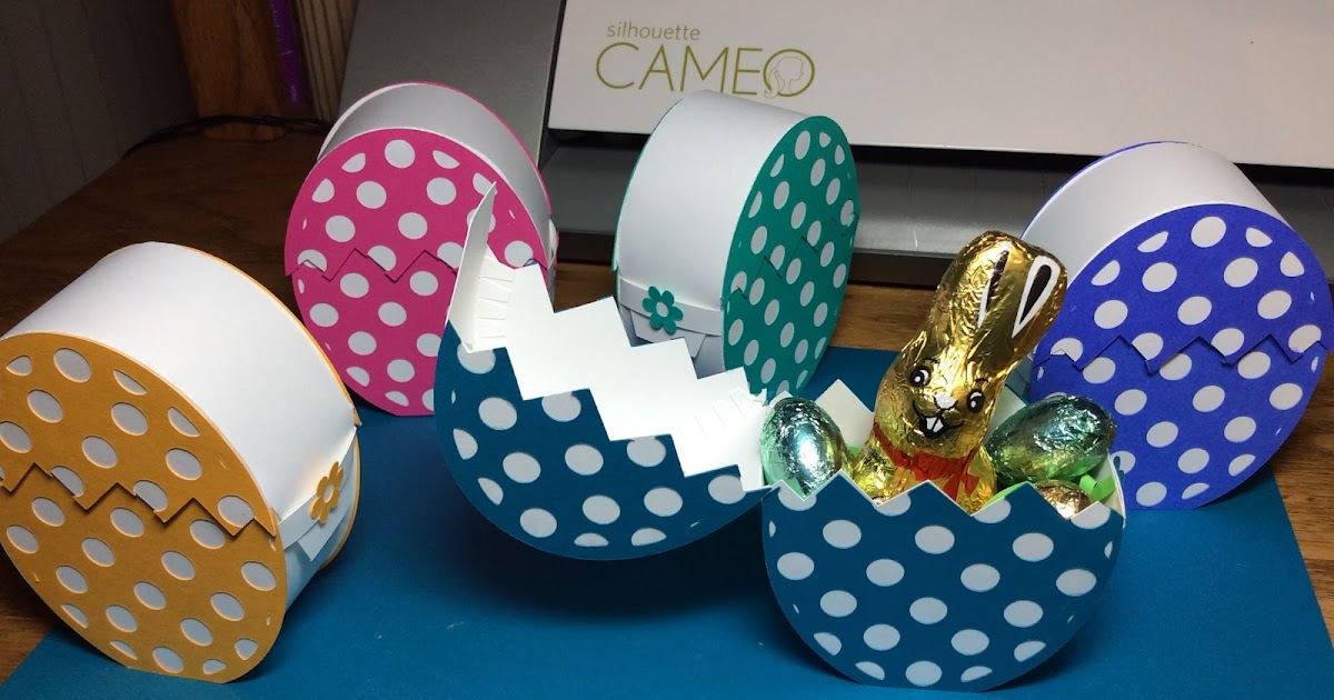 Papercrafts and other fun things Cracked Easter Egg Box