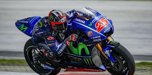 Maverick Vinales Pastikan Start Posisi Pertama di GP San Marino 2017