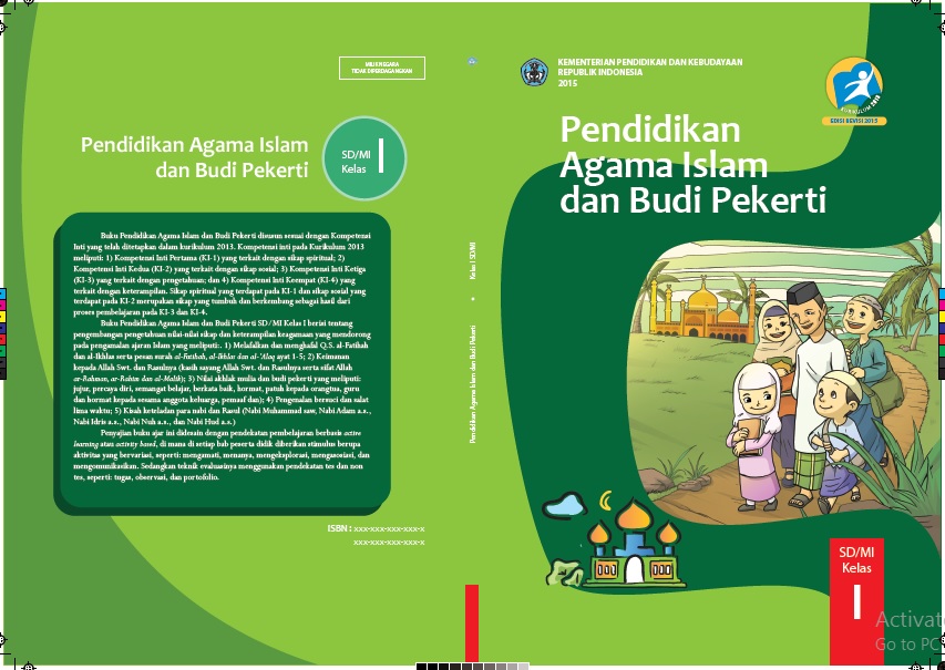 Download Buku PAI Kelas I dan IV Kurikulum 2013 Edisi