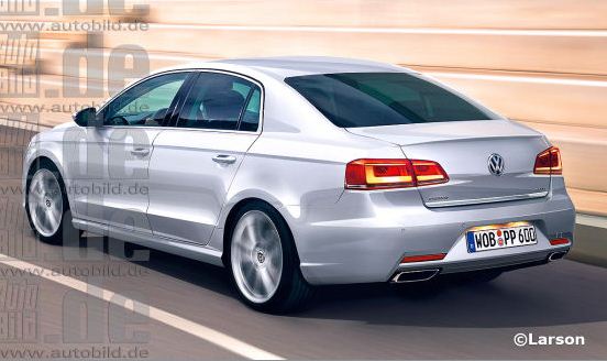 Garage Car: 2014 VW Passat First Photo illustration and details - 8th