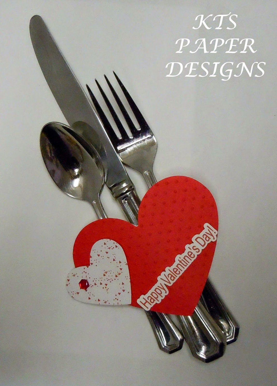 KTS Paper Designs Silverware Holders