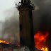 Φωτιά σε κεντρικό τζαμί στην πόλη Kizlyar της Νότιας Ρωσίας!!! (Βίντεο)
