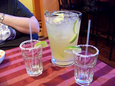 A tasty pitcher of margaritas at Cascada Mexican Restauant in Beacon, NY!