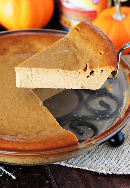 Serving a Slice of Impossible Pumpkin Pie Image