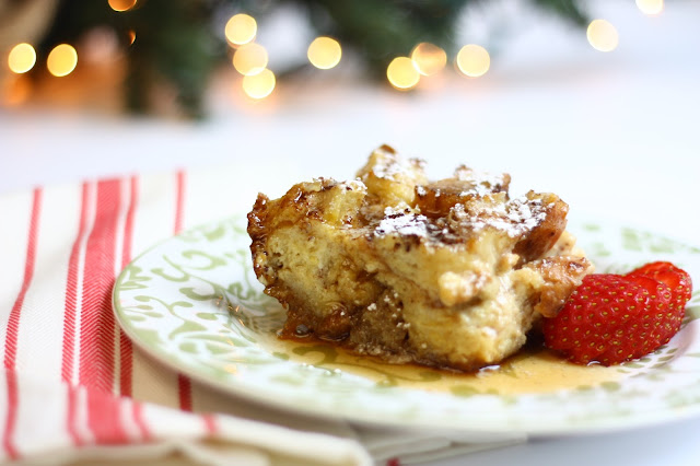 Overnight Eggnog French Toast made using @cloverstornetta eggnog! (This post is in partnership with CloverStornetta) #CloverCooks #ad #colleenskitchen16