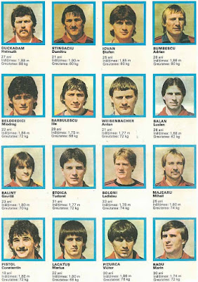 Steaua Bucurest European Cup Champions League Steaua Bucurest 1986 stickers