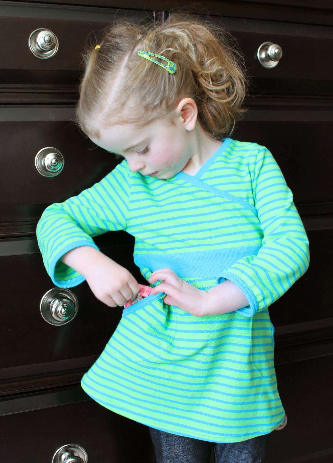 Sewing the Princess Castle Tunic from Ottobre Design 4/2013 | The Inspired Wren
