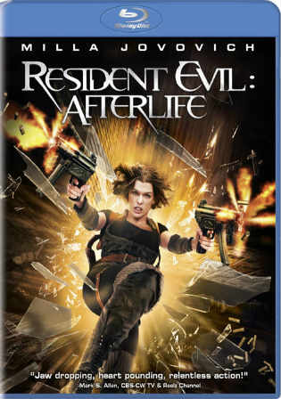 Resident Evil Afterlife 2010 BluRay 300MB Hindi Dual Audio 480p