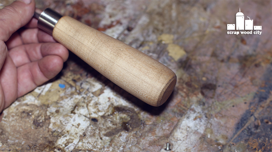 scrap wood city How to make a DIY spoon carving gouge