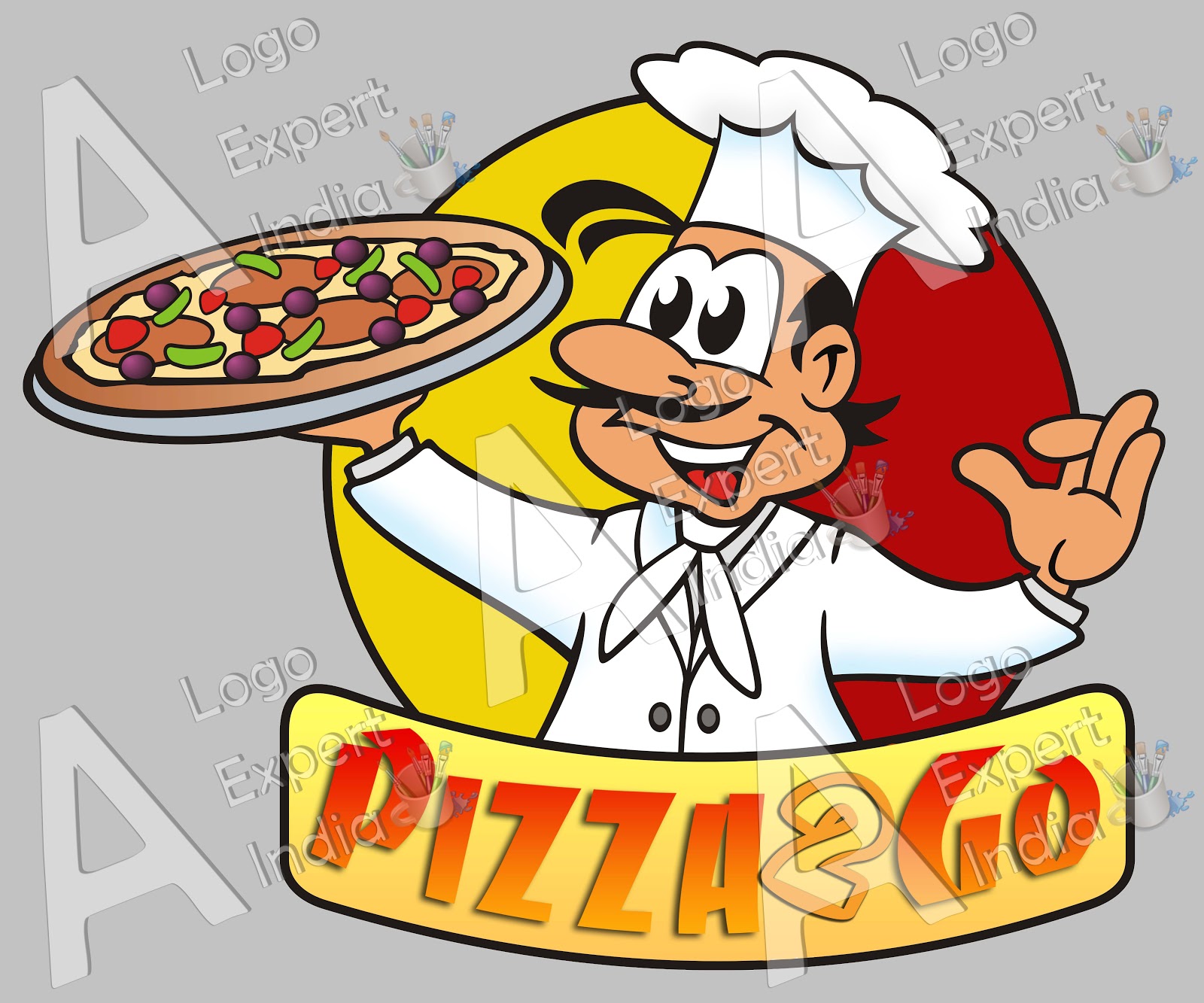 Logo Expert Graphics Design Expert Logo Designer India Pizza