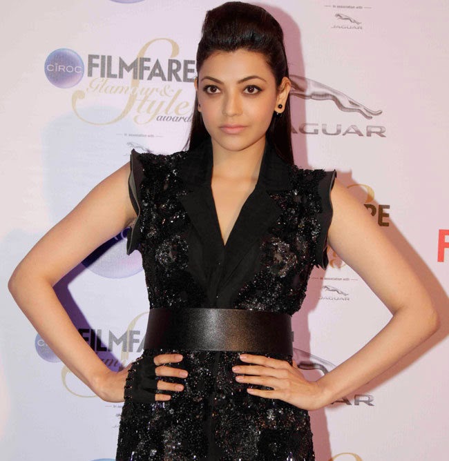 Kajal Aggarwal Stills at The Ciroc Filmfare Glamour and Style Awards ...