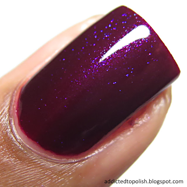 great lakes lacquer washed in magenta