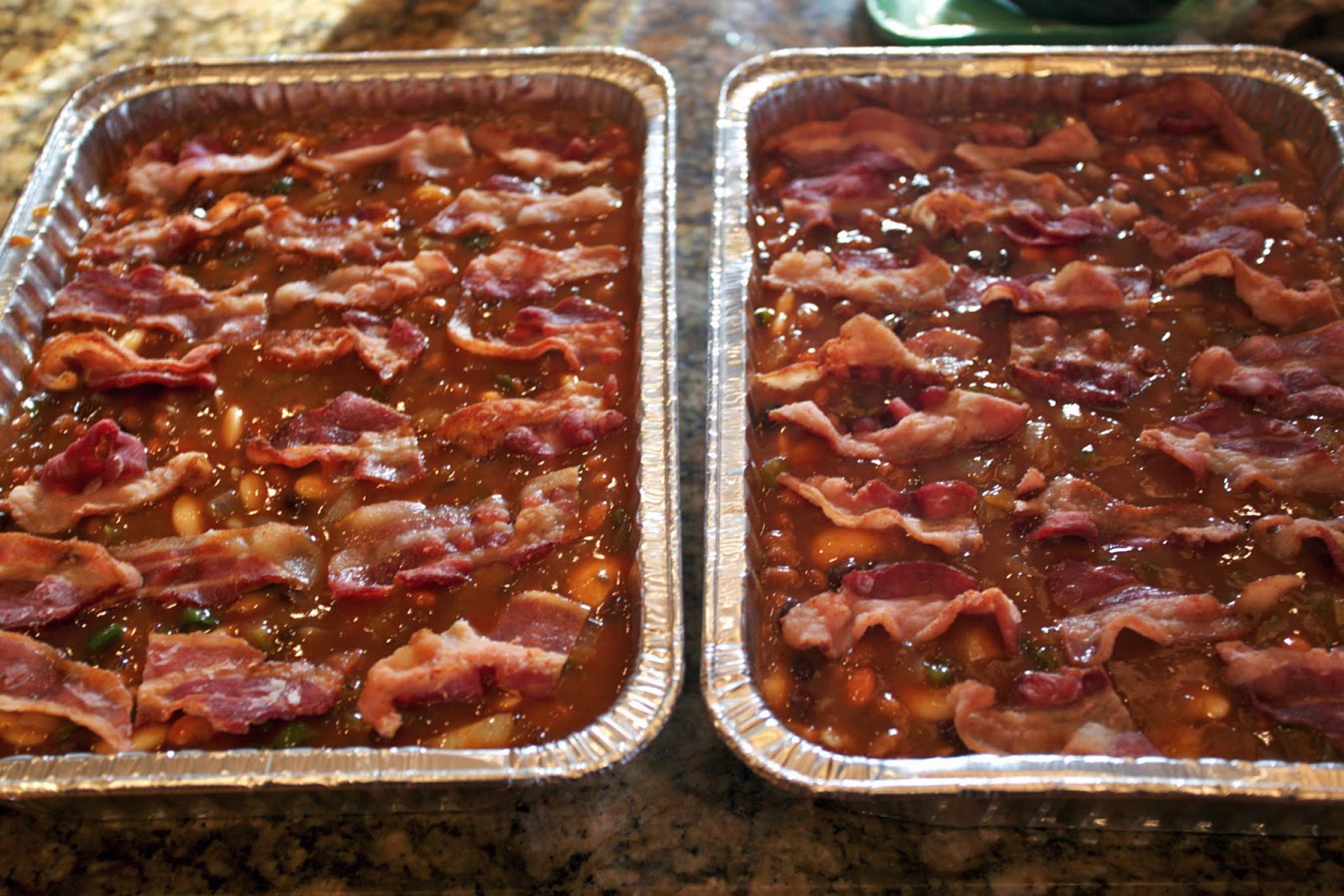 Baked Beans and Potato Salad