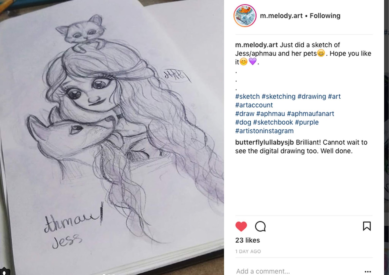 butterfly lullaby sharon j bainbridge aphmau jess fan art big
