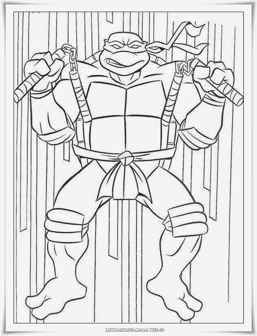 Mewarnai Gambar Kura Kura Ninja Teenage Mutant Ninja Turtles Mewarnai Gambar Kura Kura Ninja Teenage Mutant Ninja Turtles
