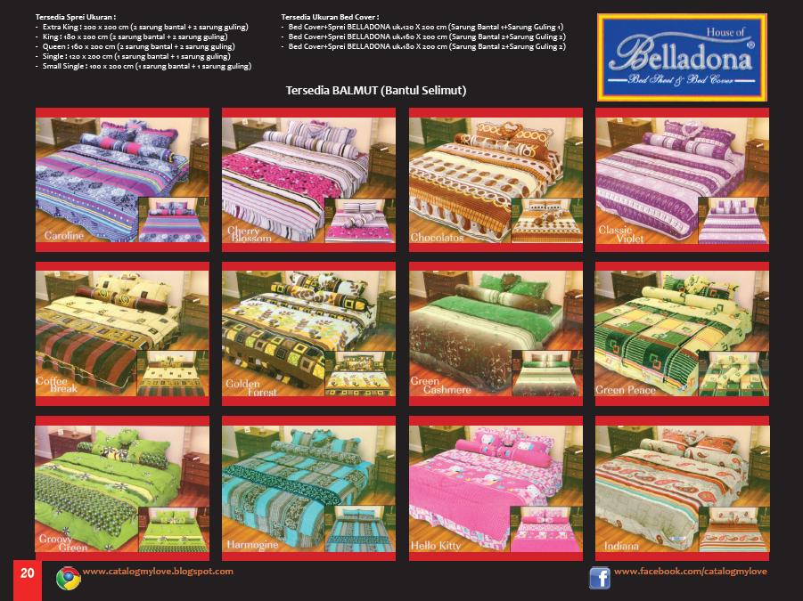 Digital Catalog Bed Sheet &amp; Bed Cover MY LOVE Katalog