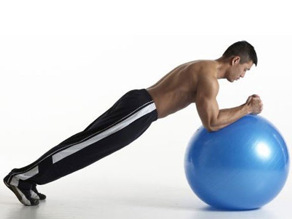 Tablón con Balón, combatir la grasa lateral