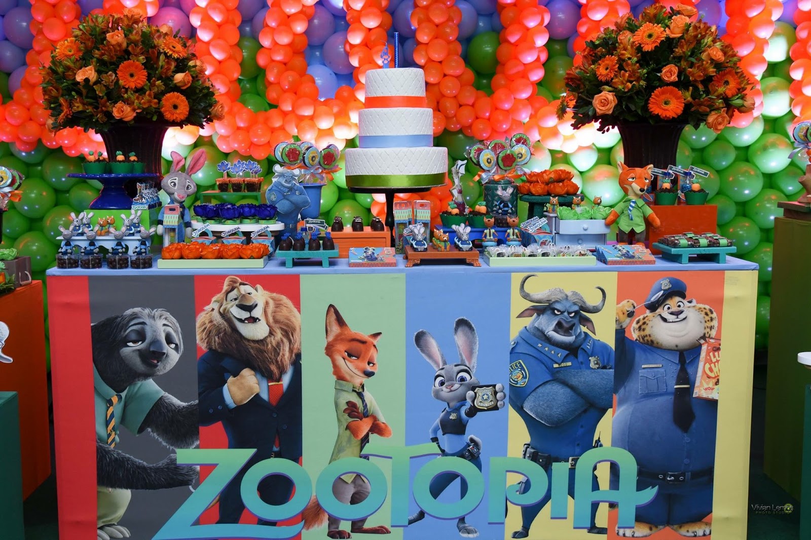 Disney zootopia 2 tema festa de aniversário decoração zootropolis