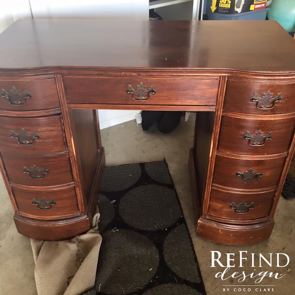 from Gardners 2 Bergers Restoration Hardware Inspired Desk
