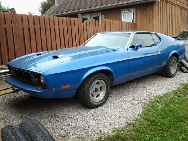 1973 Ford mustang mach 1 engine